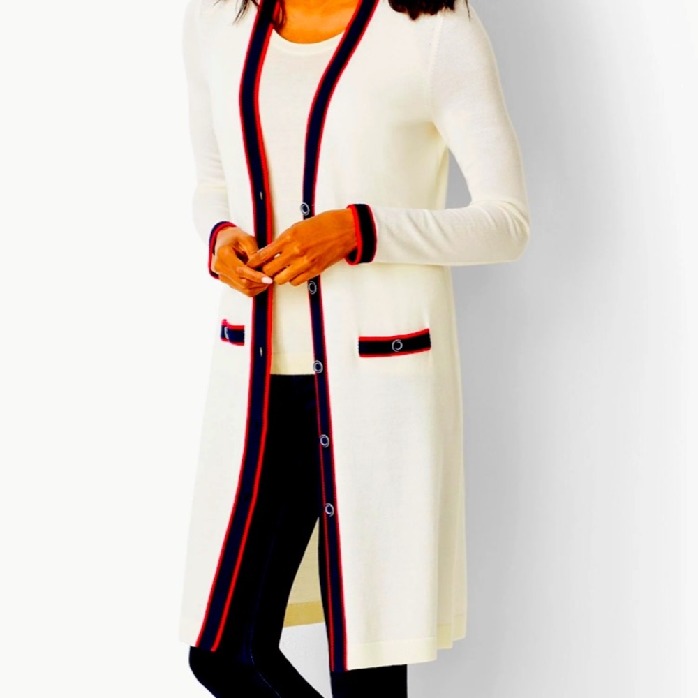 Talbots Merino Wool Cardigan